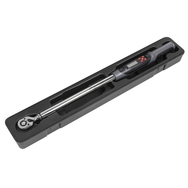 Sealey Premier Digital Torque Wrench STW310 1/2" Drive 30-340Nm