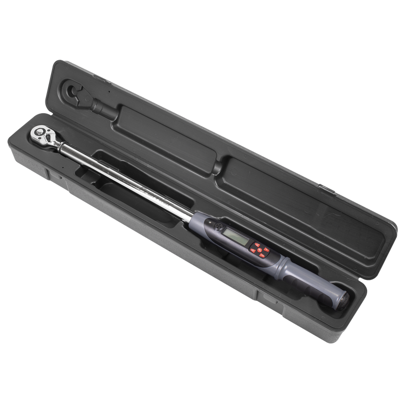 Sealey Premier Digital Torque Wrench STW310 1/2" Drive 30-340Nm