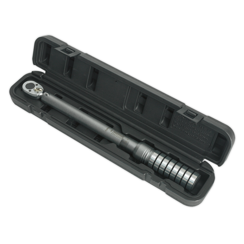 Sealey Premier Torque Wrench 1/2" Drive 40-200Nm STW703
