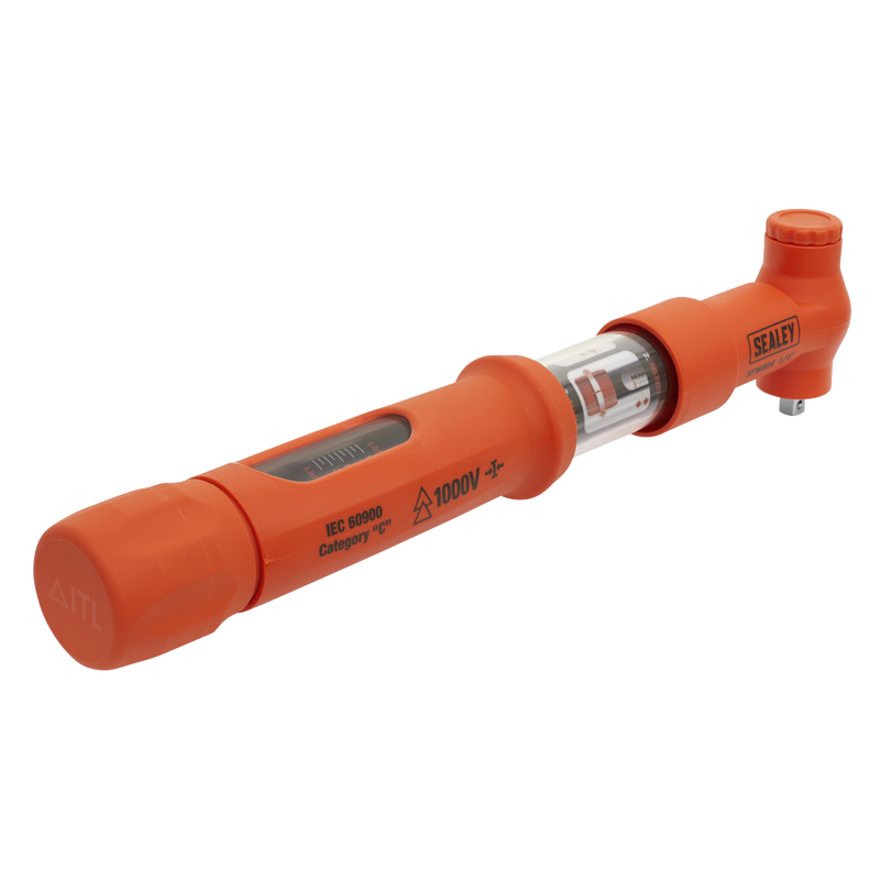 Sealey Premier Torque Wrench 1/4" Drive 2-12Nm Insulated STW806