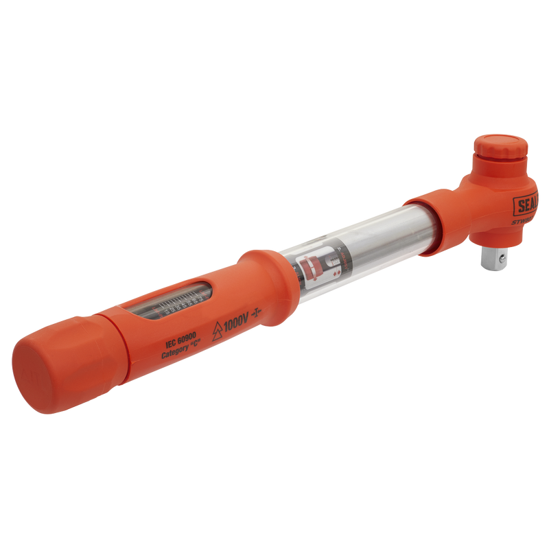 Sealey Premier Torque Wrench 1/2" Drive 20-100Nm Insulated STW807