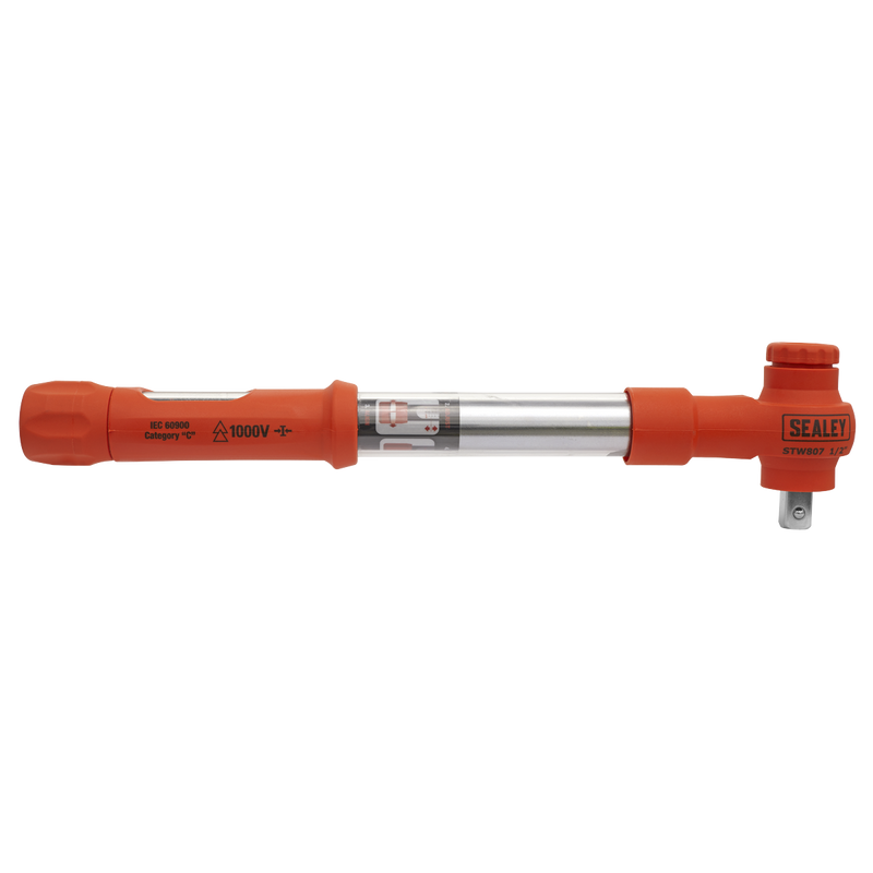 Sealey Premier Torque Wrench 1/2" Drive 20-100Nm Insulated STW807