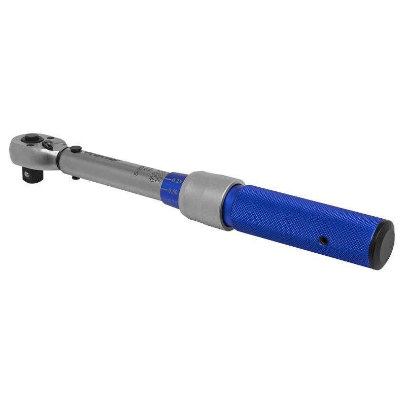 Sealey Premier Torque Wrench 1/4"Sq Drive 5-25Nm Model STW901