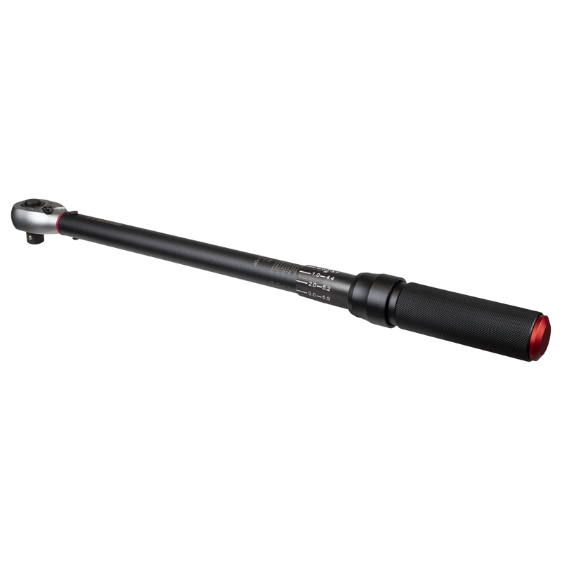 Sealey Premier Black Torque Wrench Micrometer 1/2" Drive 40-220Nm