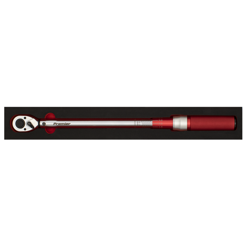 Sealey Premier Torque Wrench 1/2"Sq Drive 40-220Nm Model STW904