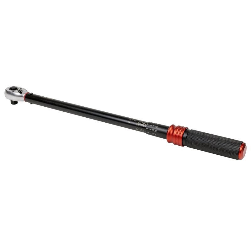 Sealey Premier Black Torque Wrench Micrometer 1/2" Drive 60-330Nm