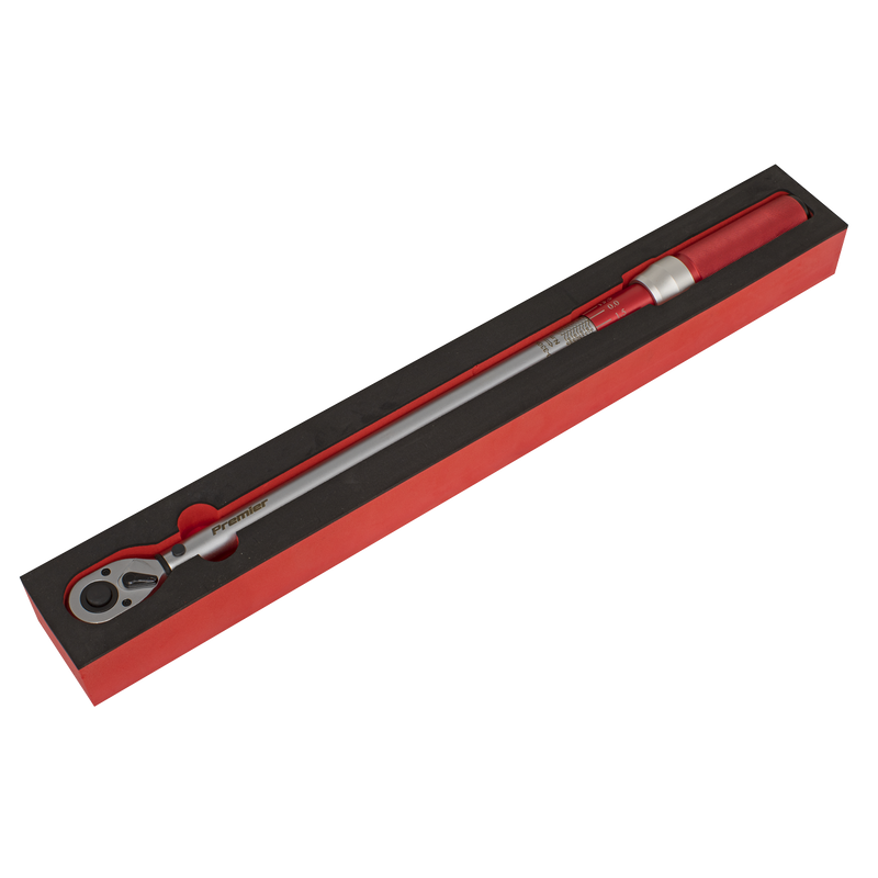 Sealey Premier Torque Wrench 1/2" Drive 60-330Nm STW905
