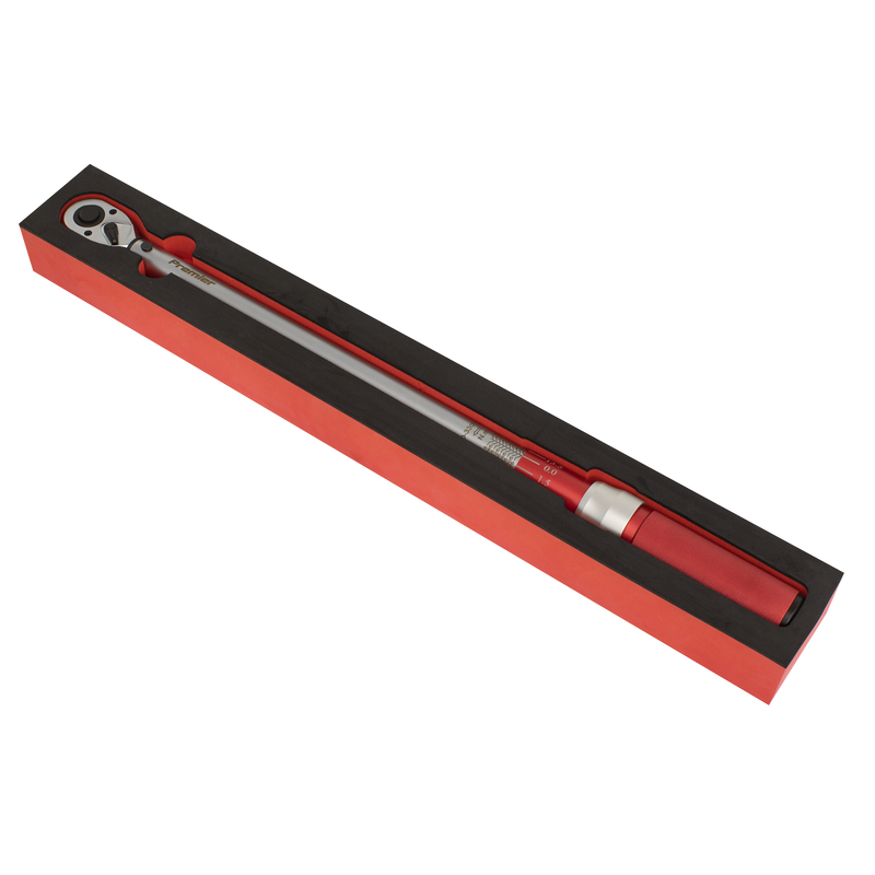 Sealey Premier Torque Wrench 1/2" Drive 60-330Nm STW905
