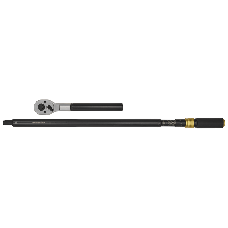 Sealey Premier Black Torque Wrench Micrometer 3/4" Drive 200-1000Nm