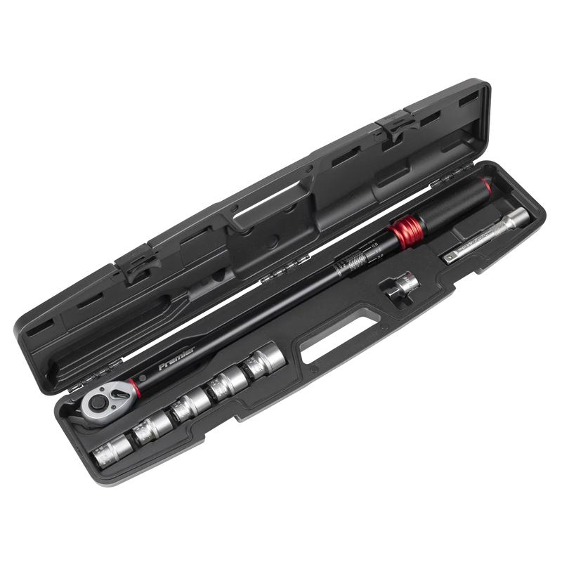Sealey Torque Wrench Set 1/2" Drive 60-330Nm 8 Piece