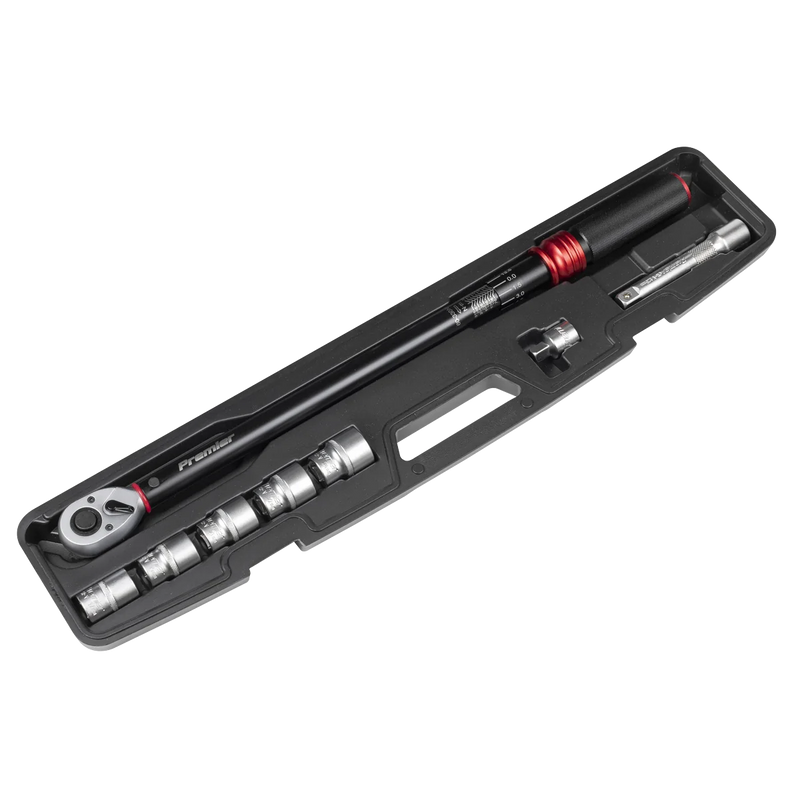 Sealey Torque Wrench Set 1/2" Drive 60-330Nm 8 Piece