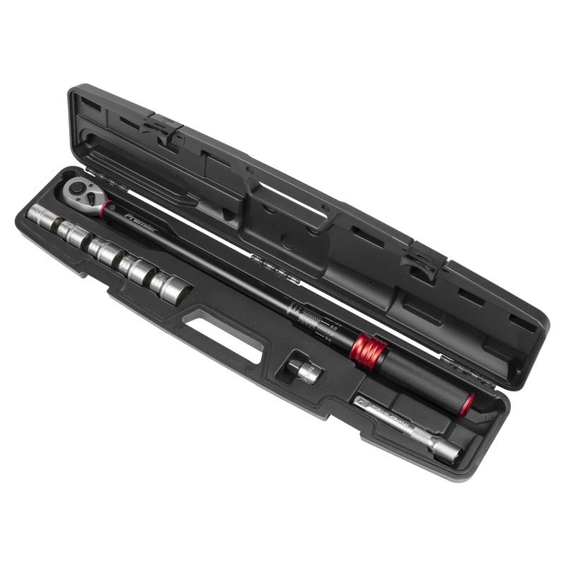 Sealey Torque Wrench Set 1/2" Drive 60-330Nm 8 Piece