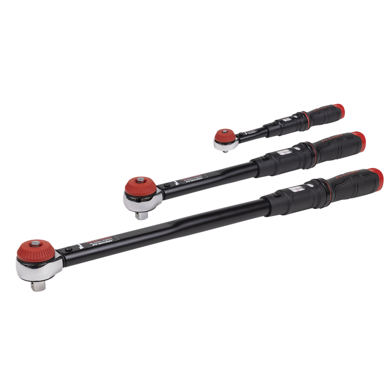 Sealey Micrometer Torque Wrench Set 3 Piece 5-320Nm
