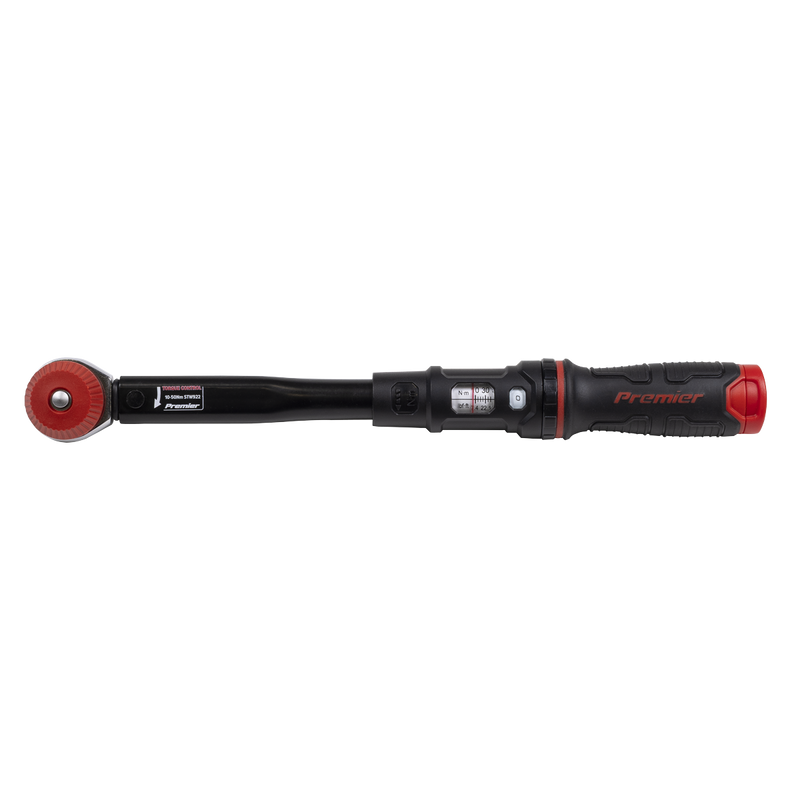 Sealey Micrometer Torque Wrench 10-50Nm 3/8"Sq Drive