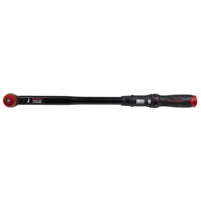 Sealey Micrometer Torque Wrench 60-320Nm 1/2" Sq Drive
