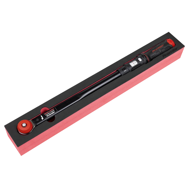 Sealey Micrometer Torque Wrench 80-420Nm 1/2"Sq Drive