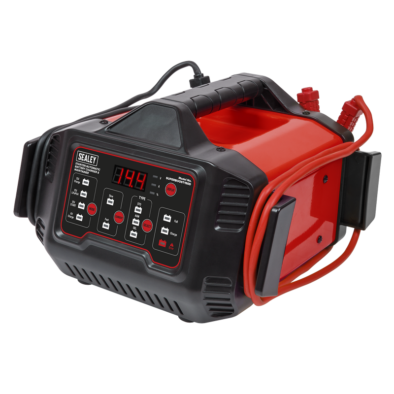 Sealey 6/12V Automatic Battery Charger SUPERBOOST150D 150A Peak