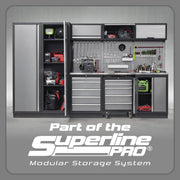 Sealey Superline PRO Storage System 2.04m with Stainless Steel Worktop