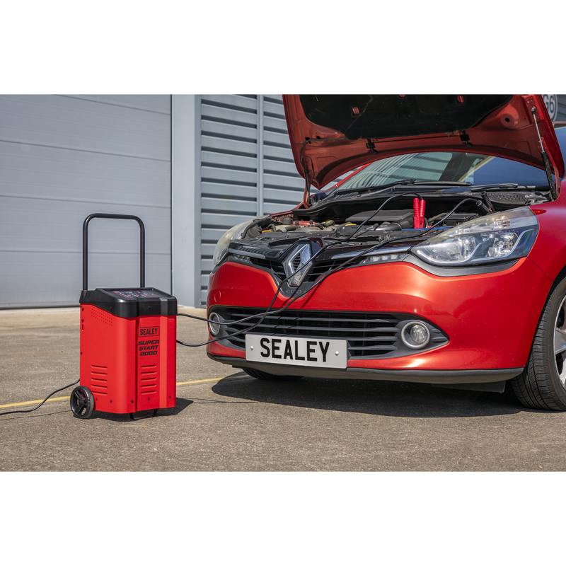 Sealey 12/24V Starter Charger SUPERSTART200D 200A Peak