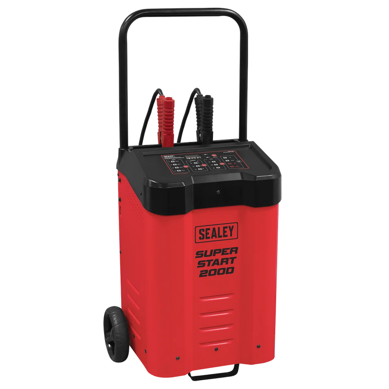 Sealey 12/24V Starter Charger SUPERSTART200D 200A Peak