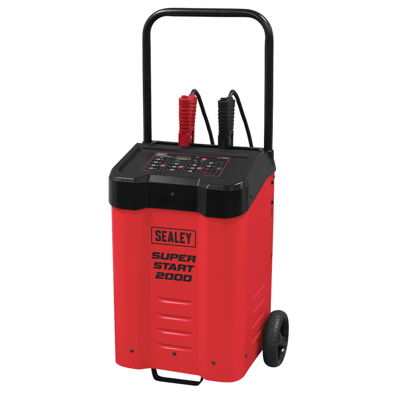 Sealey 12/24V Starter Charger SUPERSTART200D 200A Peak