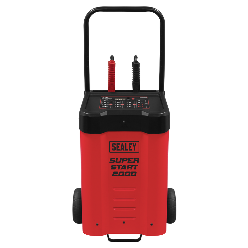 Sealey 12/24V Starter Charger SUPERSTART200D 200A Peak