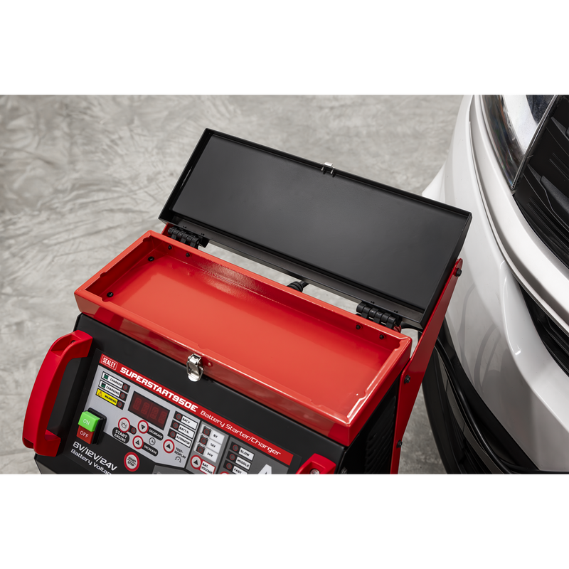 Sealey 6/12/24V Battery Starter/Charger SUPERSTART950E 950A