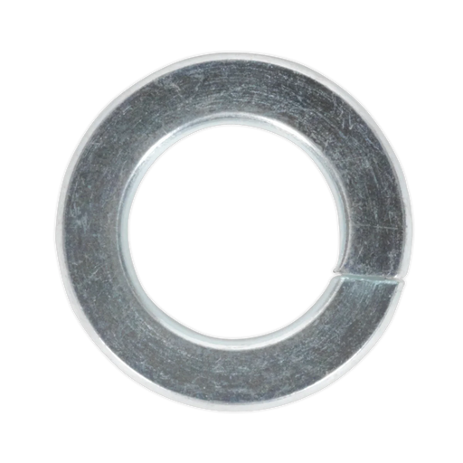 Sealey Zinc Plated Spring Washer M10 Pack of 50
