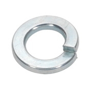 Sealey Zinc Plated Spring Washer M8 DIN 127B Pack of 100