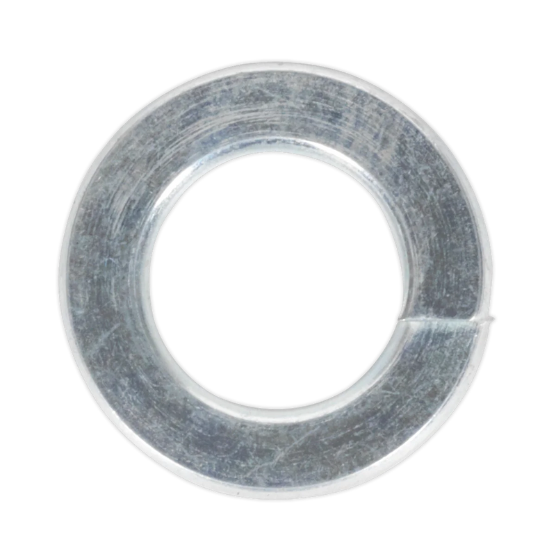 Sealey Zinc Plated Spring Washer M8 DIN 127B Pack of 100