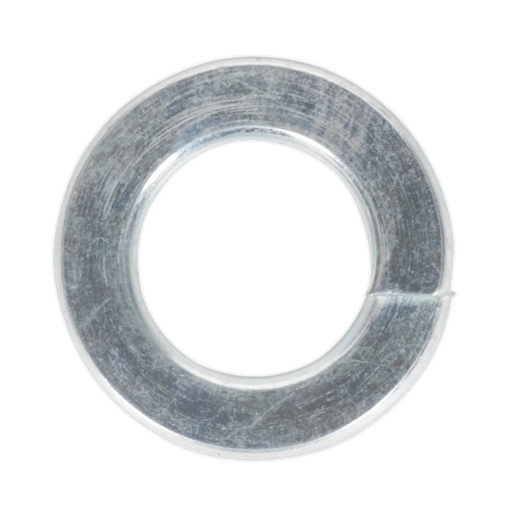 Sealey Zinc Plated Spring Washer M8 DIN 127B Pack of 100