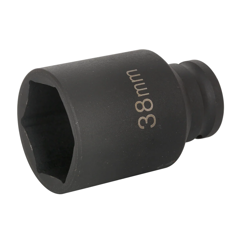 Sealey Deep Impact Socket 1/2"Sq Drive 38mm