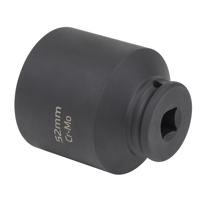 Sealey Impact Socket 1/2"Sq Drive 52mm