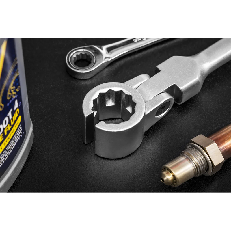 Sealey Oxygen Sensor Wrench 22mm Hex & 24mm 12-Point Head