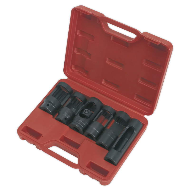 Sealey Diesel Injector Socket Set 1/2" Drive 6 Piece SX0401