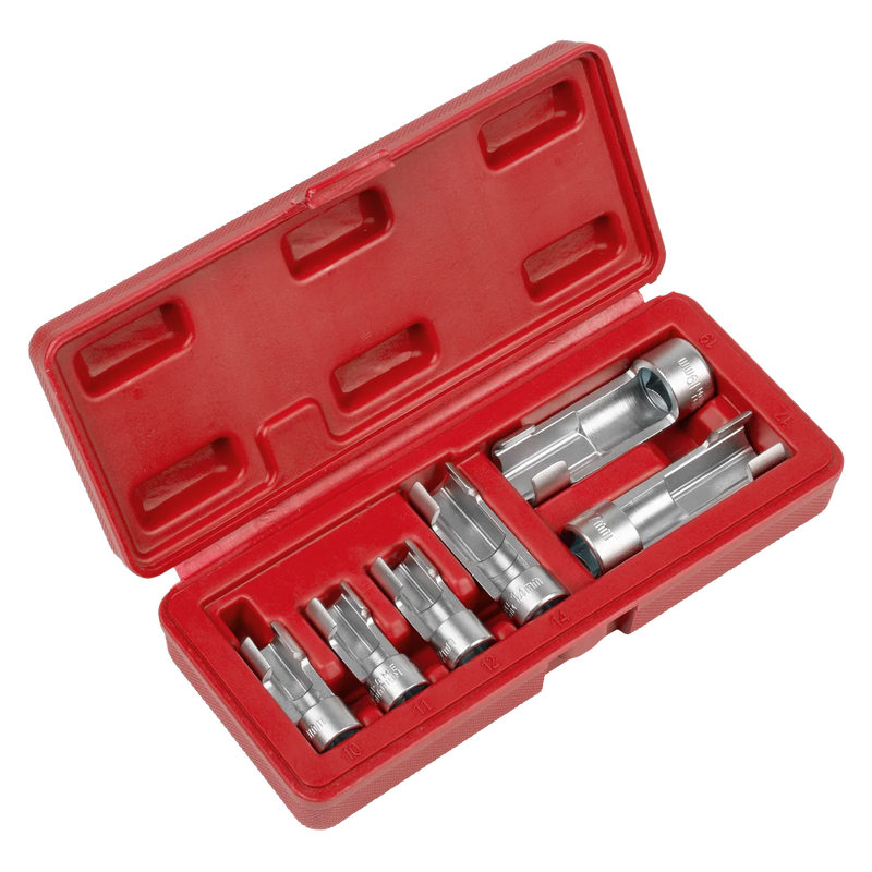 Sealey Window Socket Set 6 Piece 3/8" & 1/2" Drive