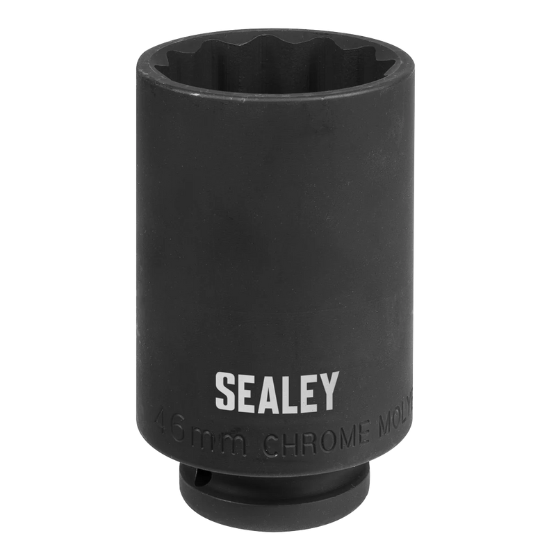 Sealey Impact Socket 1/2"Sq Drive 46mm SX046