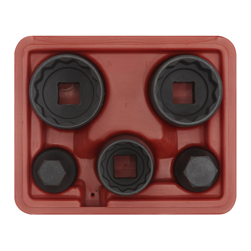 Sealey Impact Hub Socket Set 1/2" Drive 5 Piece