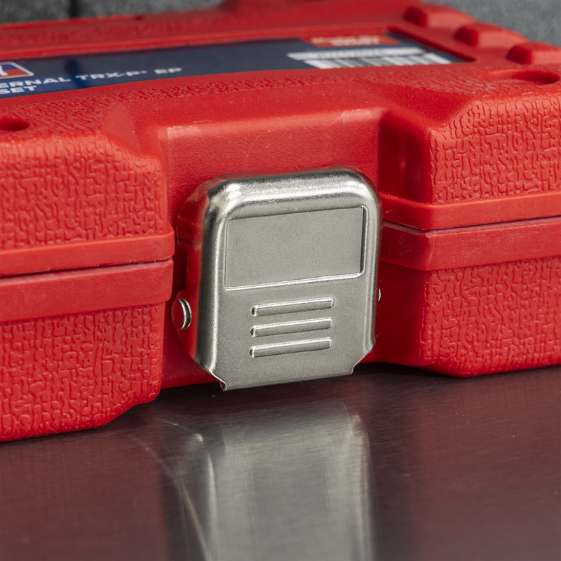 Sealey External TRX-P Socket Set 19 Piece - 1/4", 3/8", 1/2" Drive