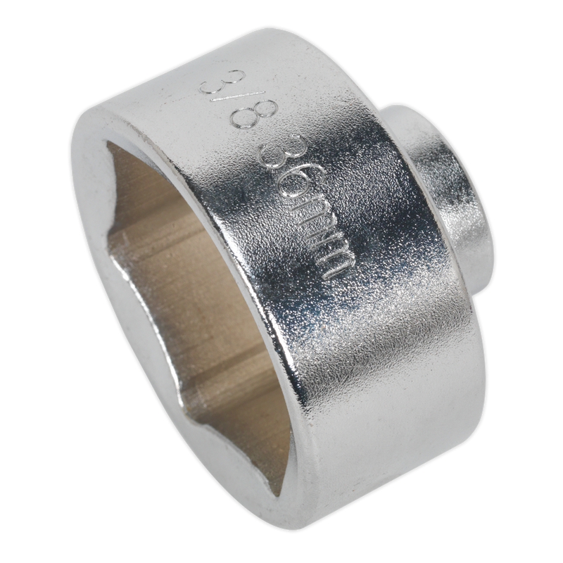 Sealey Low Profile Oil Filter Socket 27mm 3/8"Sq Drive