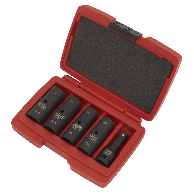 Sealey Double Ended Impact Socket Set 1/2"Sq Drive 5 Piece