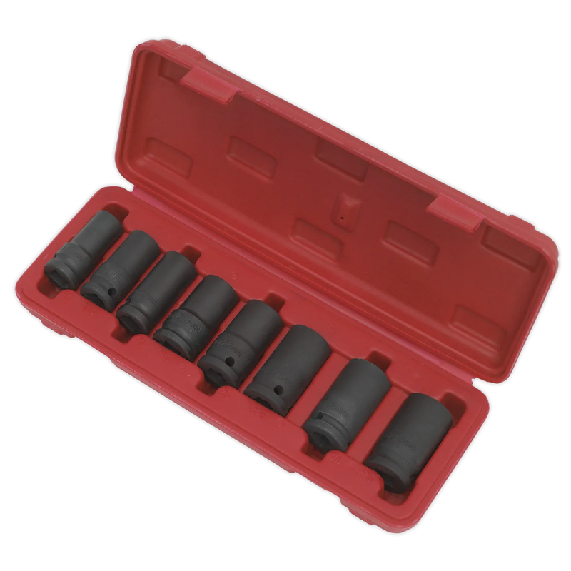 Sealey Locking Wheel Nut Removal Set 1/2"Sq Drive 8 Piece