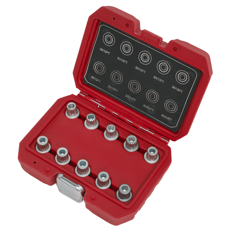 Sealey Locking Wheel Nut Key Set SX208 10 Piece for BMW & Mini