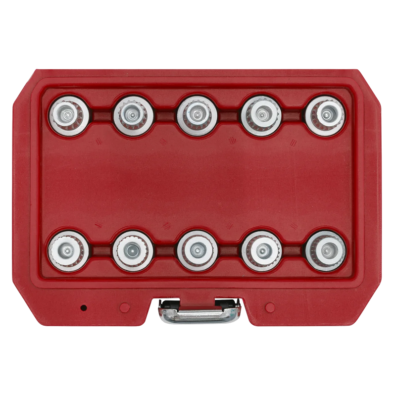 Sealey Locking Wheel Nut Key Set SX208 10 Piece for BMW & Mini