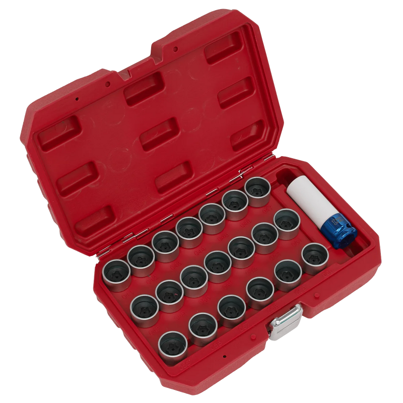 Sealey Locking Wheel Nut Key Set SX217 21 Piece for BMW