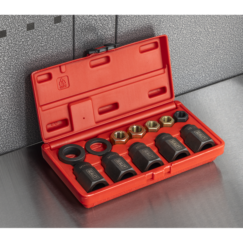 Sealey Wheel Stud Installer Kit 12 Piece SX228 1.3kg