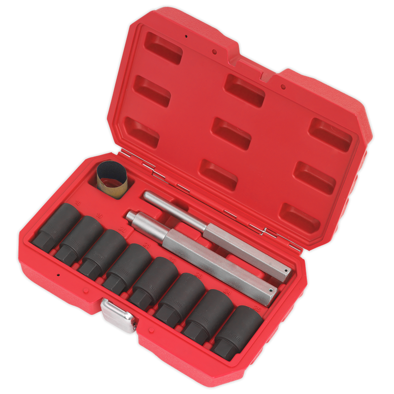 Sealey Locking Wheel Nut Removal Set 10 Piece Model SX272