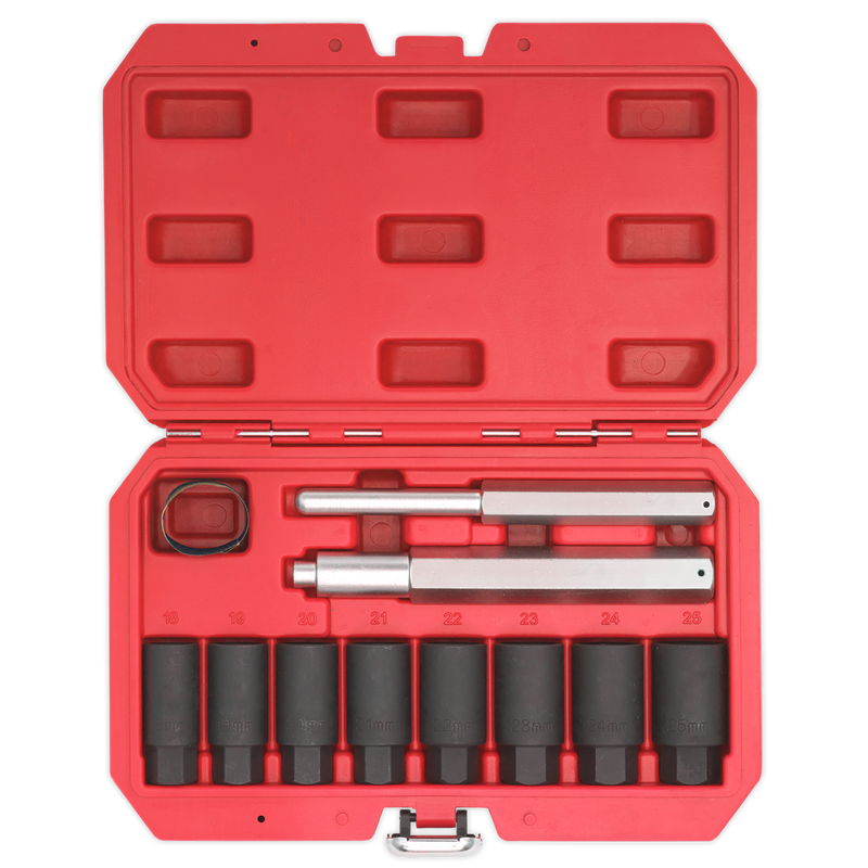Sealey Locking Wheel Nut Removal Set 10 Piece Model SX272