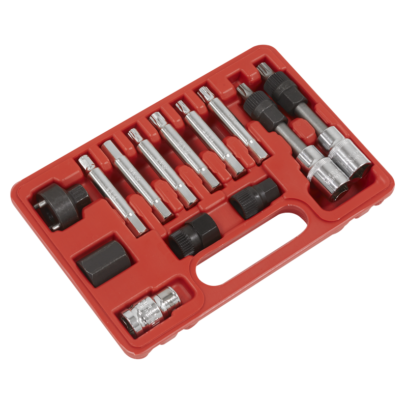 Sealey Alternator Freewheel Removal Set SX401 13 Piece