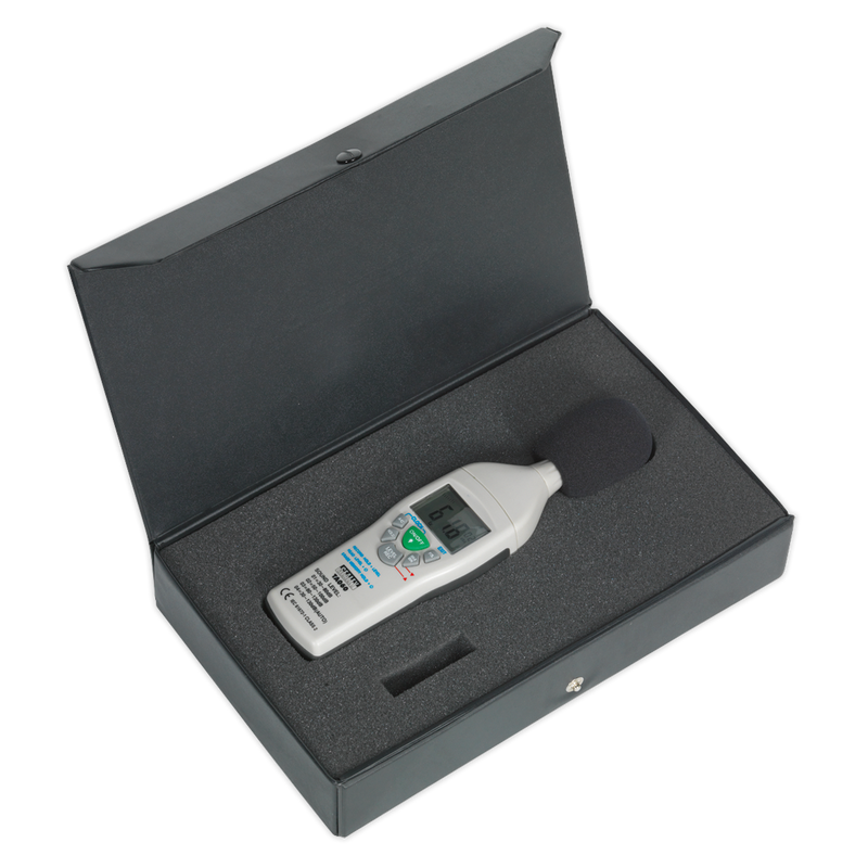 Sealey Sound Level Meter TA060 ±1.4dB Accuracy